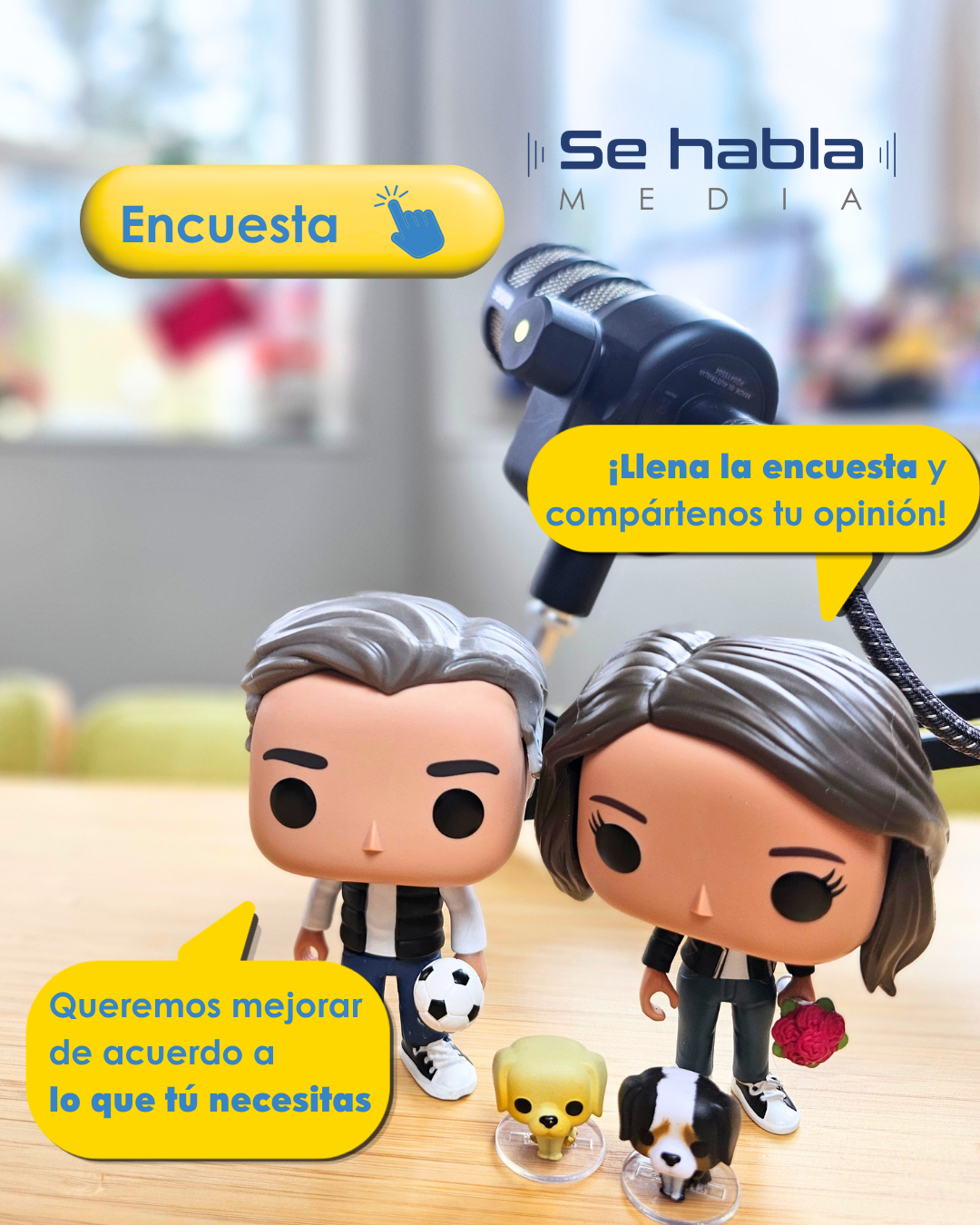 Llena la encuesta de Se Habla Media